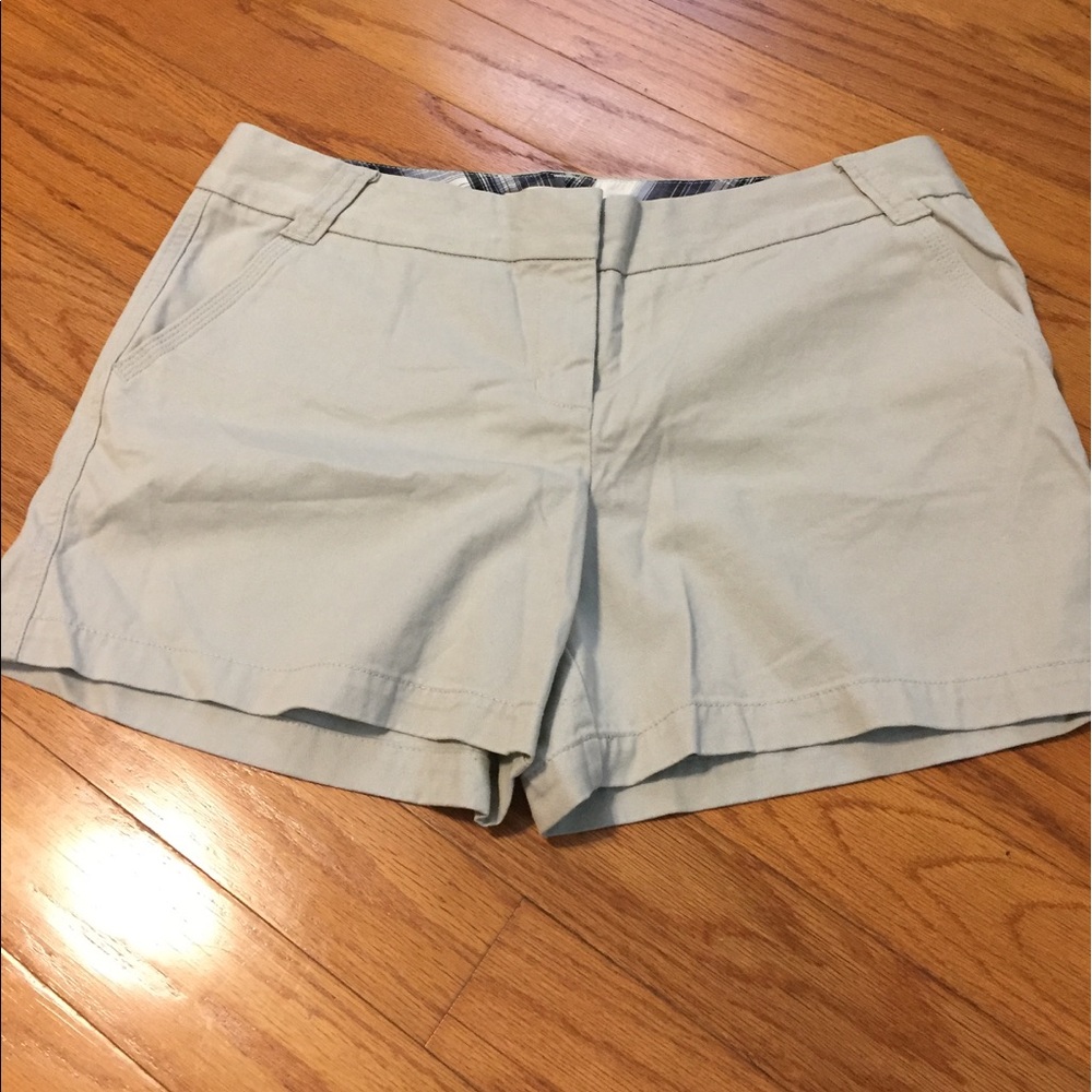 Beige JCrew shorts